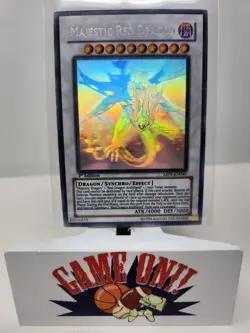 YuGiOh Majestic Red Dragon ABPF-EN040 1st Edition Ghost Rare NM - Image 1