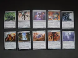 Magic, the gathering, Lot of 40 artifact cards, barely played condition. - Image 2