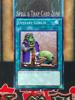 Yugioh Upstart Goblin DEM1-EN014 Common NM - Image 1