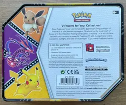 Pokemon Trading Game Tin- Mix Lot Cards 400+ , 100+ Sleeves, Manual, & Tin - Image 5