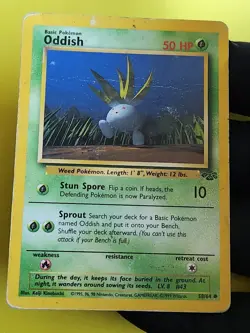 ODDISH - 58/64 - Jungle - Pokemon Card - Image 1