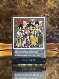 Dragon Ball Super Card Game Fusion World SB01 Manga Booster Energy Marker E-60 - Image 1