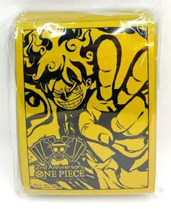 ONE PIECE Card Game Limited 1st & 2nd Anniversary Card Sleeves Set of 2 JAPAN - Image 5
