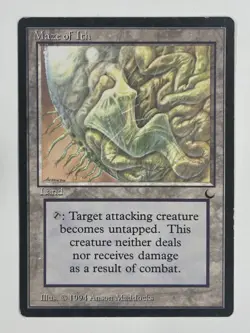Maze Of Ith The Dark MP Moderate Play MTG Magic The Gathering A - Image 1
