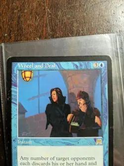 MtG Onslaught WHEEL AND DEAL MP Magic the Gathering - Image 3