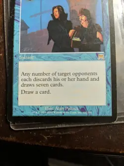 MtG Onslaught WHEEL AND DEAL MP Magic the Gathering - Image 4