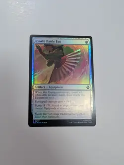 MTG - Kyoshi Battle Fan (Foil) - Avatar: The Last Airbender NM/M Condition - Image 1