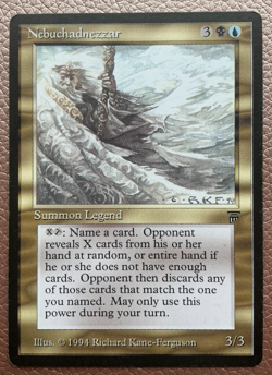 Nebuchadnezzar MTG Magic the gathering - Image 1