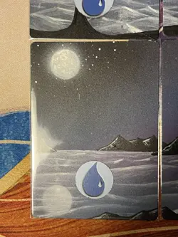4x ISLAND Panorama • Altered Painted Art • Mtg (1622) - Image 5