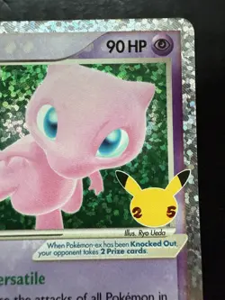 Pokemon Mew ex 88/92 25th Anniversary Celebrations Class Collection Holo (NM) - Image 3