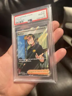 2025 POKEMON JTG EN-JOURNEY TOGETHER ULTRA RARE #181 RUFFIAN PSA 10 - Image 5