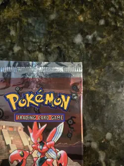 Pokemon TCG 1st Ed Neo Discovery Booster Pack Open/Empty Scizor - Image 3