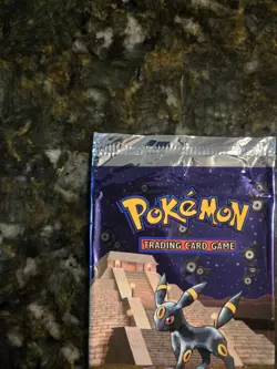 Pokemon TCG 1st Ed Neo Discovery Booster Pack Open/Empty Umbreon - Image 2