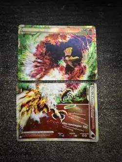 HO OH LEGENDE - POKEMON 111/123 112/123 HGSS HEARTGOLD SOULSILVER FR - Image 1