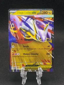 Mega Latias ex 100/132 Double Rare Holo Mega Evolutions Pokemon TCG NM - Image 1
