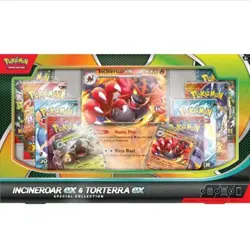 BRAND NEW Pokemon TCG - Incineroar ex & Torterra ex Special Collection - Image 1