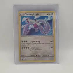 Pokemon Shining Lugia SM82 Promo - Sun & Moon Black Star - Near Mint / Raw - Shi - Image 1