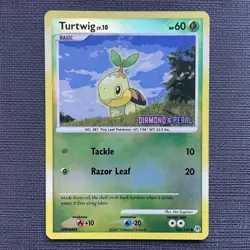 Turtwig 103/130 | DP: Burger King Promos 2008 | Pokemon TCG Stamped Reverse Holo - Image 1