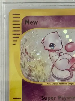2002 POKEMON EXPEDITION MEW - HOLO BGS 8 📈 - Image 4
