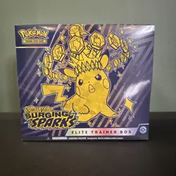 Pokemon TCG Scarlet & Violet Surging Sparks Elite Trainer Box *Factory Sealed* - Image 2