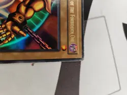 YUGIOH Left Arm of the Forbidden One 1st Edition LOB 123 GLOSSY Ultra Rare HP - Image 4