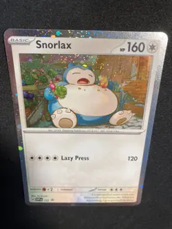 Snorlax - SVP122 - Cosmos Holo - Pokemon TCG - Scarlet & Violet Promo Cards - NM - Image 5