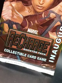 Marvel Recharge Trading Card Booster Pack (2001) Inaugural Edition TCG CCG X-Men - Image 2