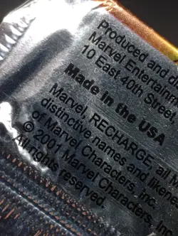 Marvel Recharge Trading Card Booster Pack (2001) Inaugural Edition TCG CCG X-Men - Image 5