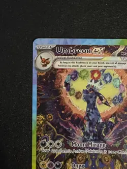 Umbreon ex 161/131 Prismatic Evolutions Special Illustration Rare Pokemon Card - Image 2