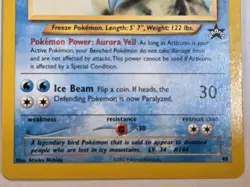 Pokemon Wotc Black Star Promo # 48/53 ""ARTICUNO"" Great Looking Card - Image 4
