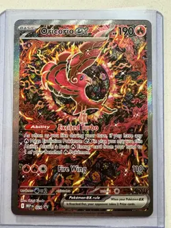 Pokemon Card Black Star Promo Oricorio Ex 024 Phantasmal Flames UPC English - Image 3
