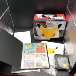 Pokemon TCG 25th Anniversary Celebrations Bundle of Cards collectors chest + - Image 1