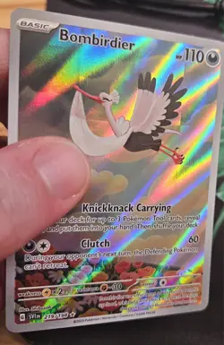 Bombirdier 219/198 SV01: Scarlet & Violet Base Set NM Pokemon Card TCG - Image 2