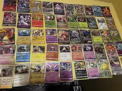 Pokemon Card Collection Lots. Over 100 Cards. Rare Rainbow, Old And New 636996769661 - Image 2