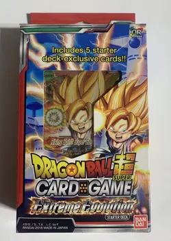 Bandai Dragonball Super Card Game Extreme Evolution Starter Deck SD02 New Sealed - Image 1