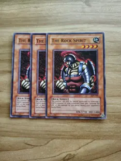 Yu-Gi-Oh! - The Rock Spirit 3X - Complete Playset - Image 1