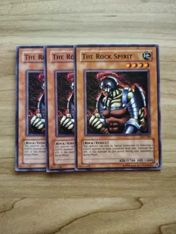 Yu-Gi-Oh! - The Rock Spirit 3X - Complete Playset - Image 1