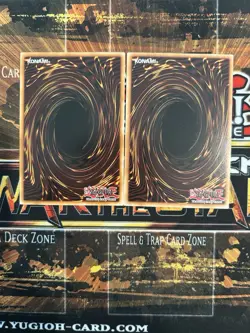 Yu-Gi-Oh! The Fiend Megacyber X2 NM 1st Edition BLACK RARE - Image 2
