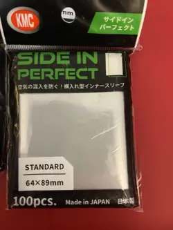700 KMC SIDE IN PERFECT FIT Standard Size Card Sleeve 64 X 89 mm 7 Packs Of 100 - Image 2