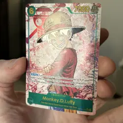 Lot of 2 Monkey.D.Luffy (118) (Alternate Art) & (Parallel) Cards OP13-118 NM - Image 4