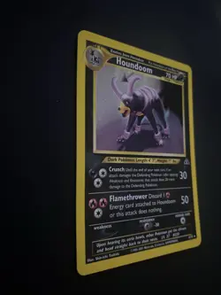 Houndoom 4/75 Neo Discovery Holo Rare Vintage Pokemon Card - Image 2
