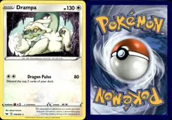 3 x Pokemon Card - Sword & Shield 149/202 - DRAMPA (rare) - NM/M - Image 1