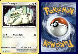 3 x Pokemon Card - Sword & Shield 149/202 - DRAMPA (rare) - NM/M - Image 2