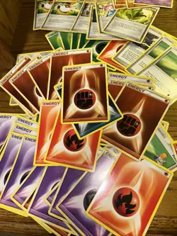 Pokemon Card Lot Of 90+ Cards + Dialga Deck Box Case 2008 Card Lists Rulebooks - Image 2