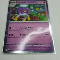Pokemon Mega Evolutions Drifloon 005 Drifblim 006 Black Star Promo Holo Cards - Image 3