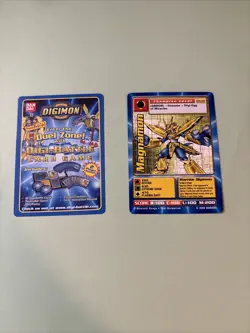 Digimon Digi Battle Magnamon Mo-09 Vintage Movie Promo Card - Image 1