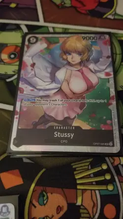 One Piece Card Game Stussy OP07-085 SR Alternate Art M/NM - Image 1