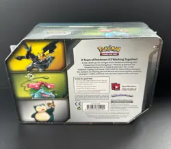 POKEMON TCG Tag Team Sealed Tin Celebi & Venusaur GX-4 Booster Pack,GX Foil Card - Image 4
