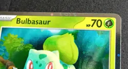 Bulbasaur SVP 046 HD Galaxy Swirl Cosmos Pokemon 151 Black Star Promo Card ENG - Image 2