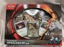 Pokemon Bloodmoon Ursaluna ex Box TCG Trading Card Game New Factory Sealed - Image 1